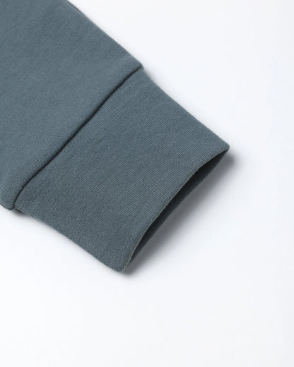 Long Sleeve Henley Tee + Pant Set || Ocean