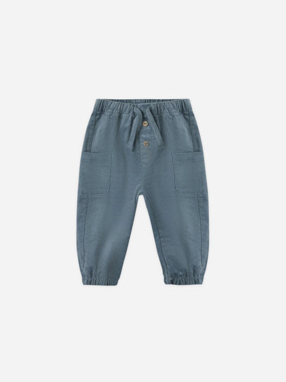 Zion Shirt + Pant Set|| Blue Ocean Plaid