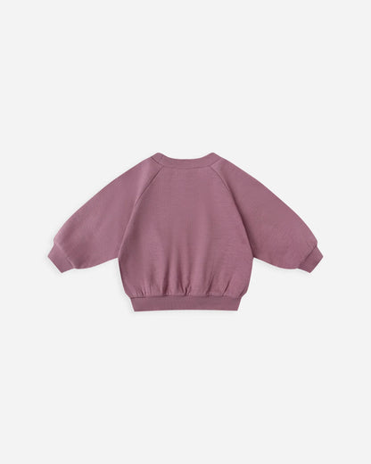 Pocket Sweatshirt + Pant Set|| Mulberry