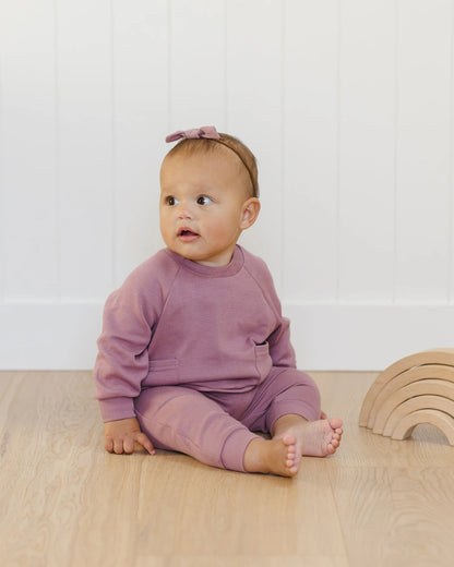 Little Knot Headband || Mulberry