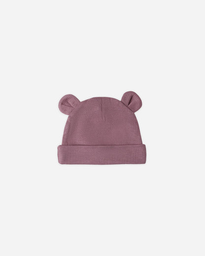 Baby Bear Beanie || Mulberry