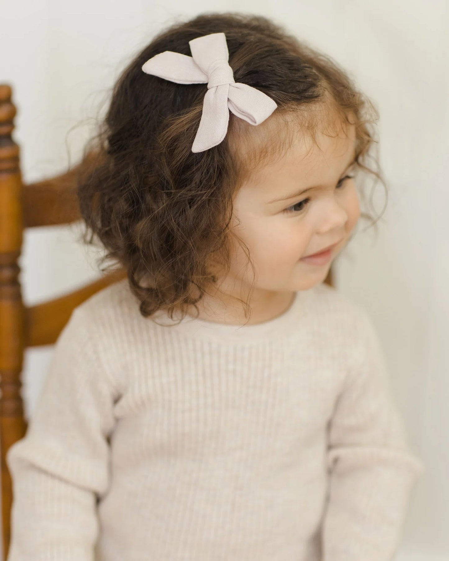 Bow W. Clip, Set Of 3 || Mulberry, Ocean, Lilac