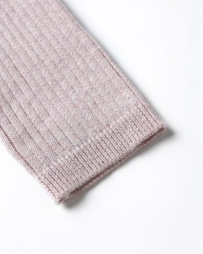 Rib Knit Peplum Top + Legging Set || Lilac