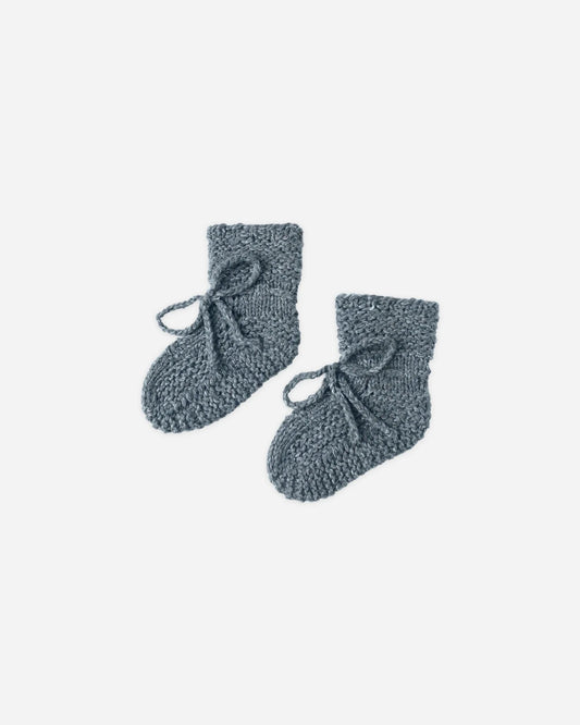 Knit Booties || Ocean
