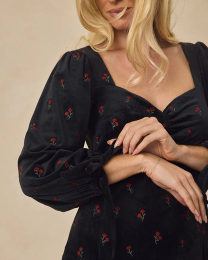 Women's Morgan Dress | Velvet Floral