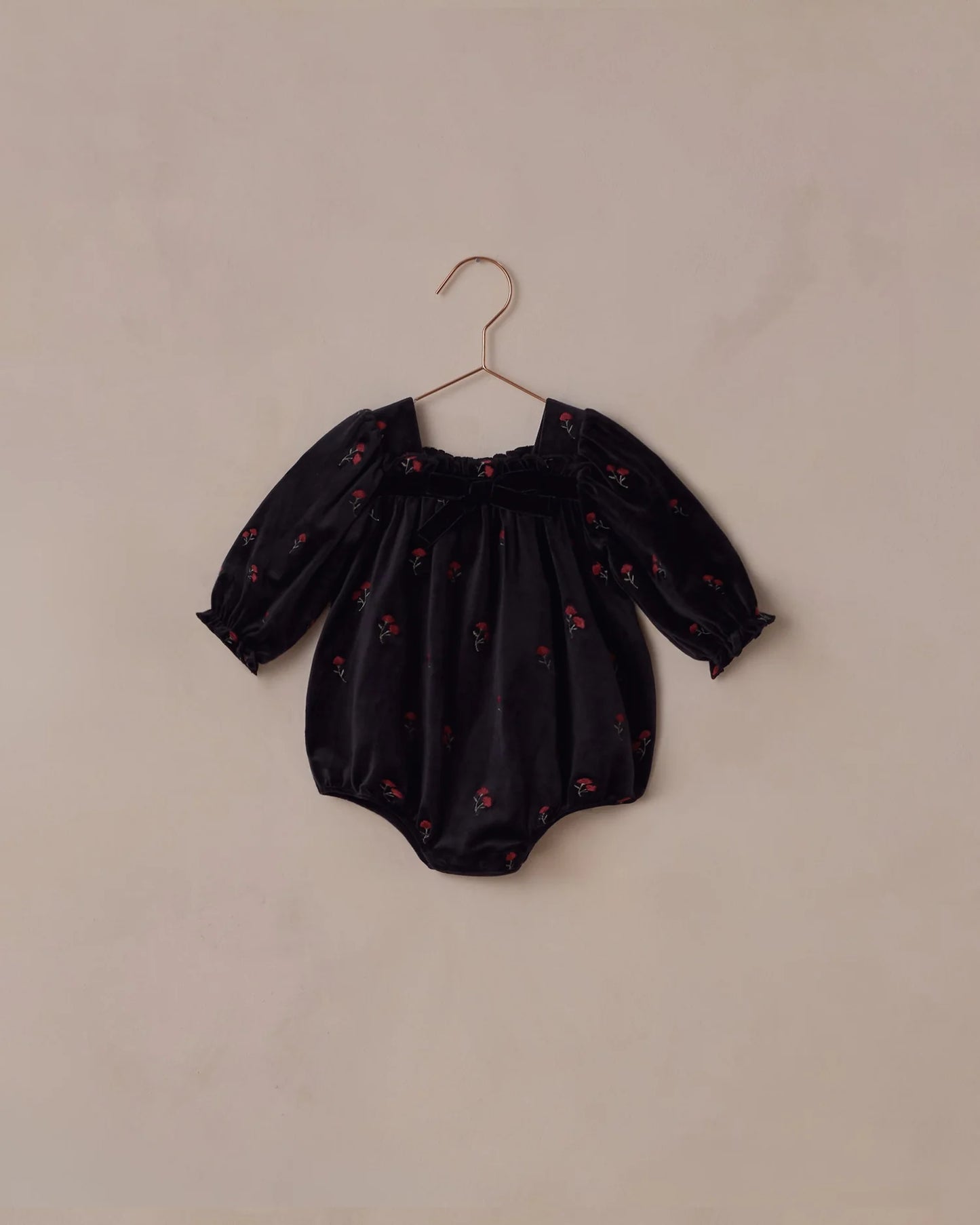 Annette Romper | Velvet Floral