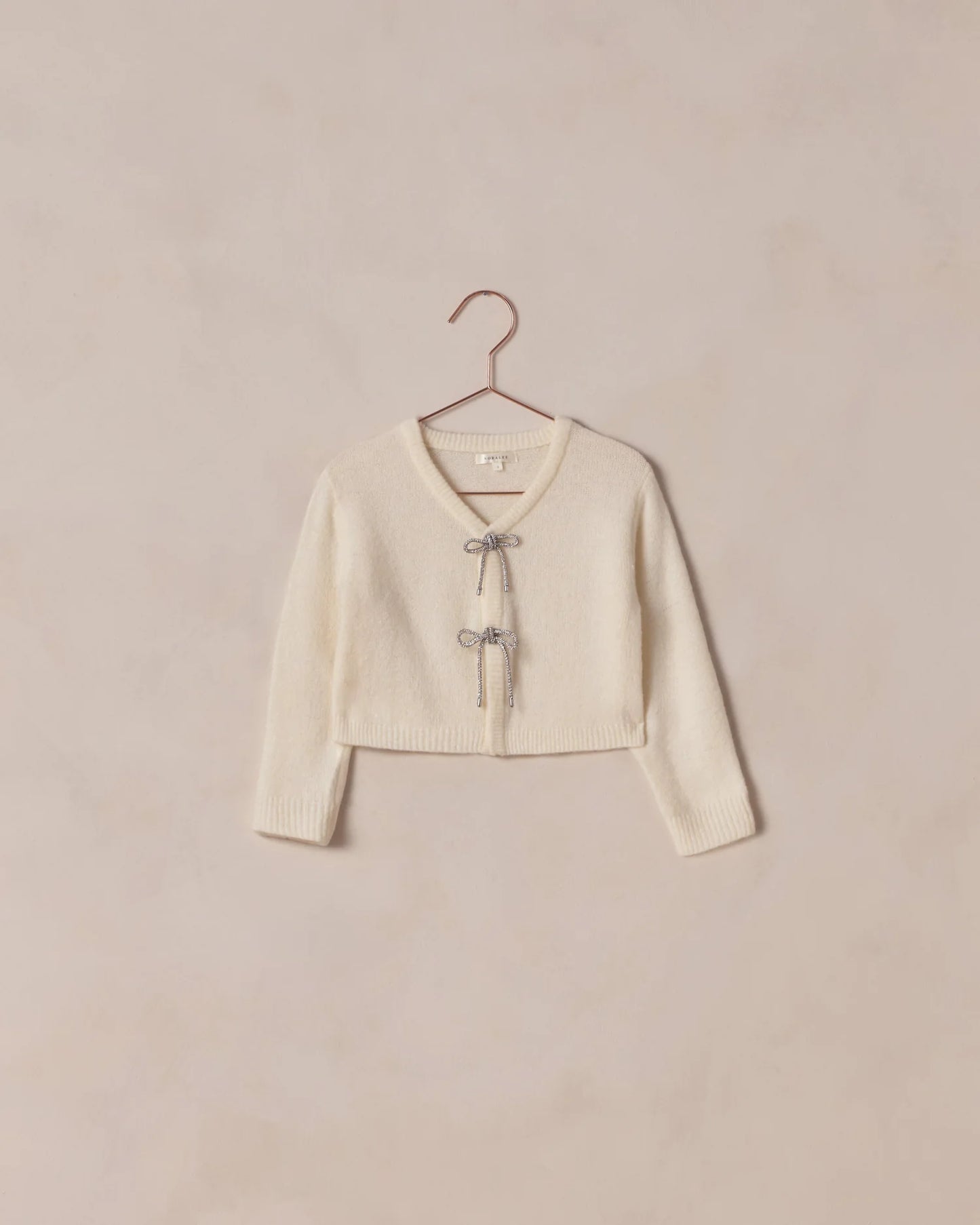 Bow Cardigan | Ivory