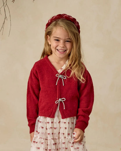 Bow Cardigan | Ruby