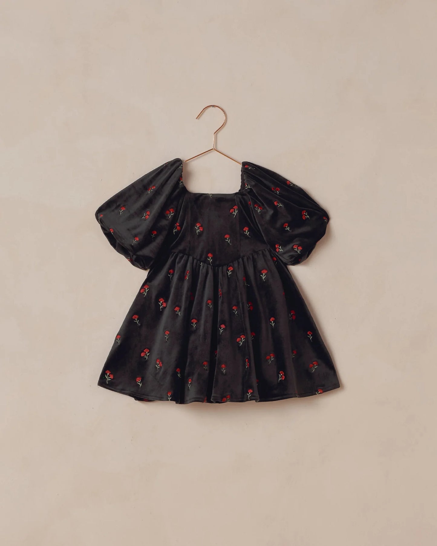Nina Dress | Velvet Floral