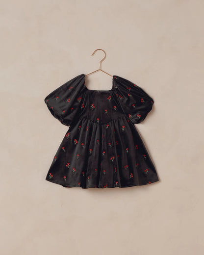 Nina Dress | Velvet Floral