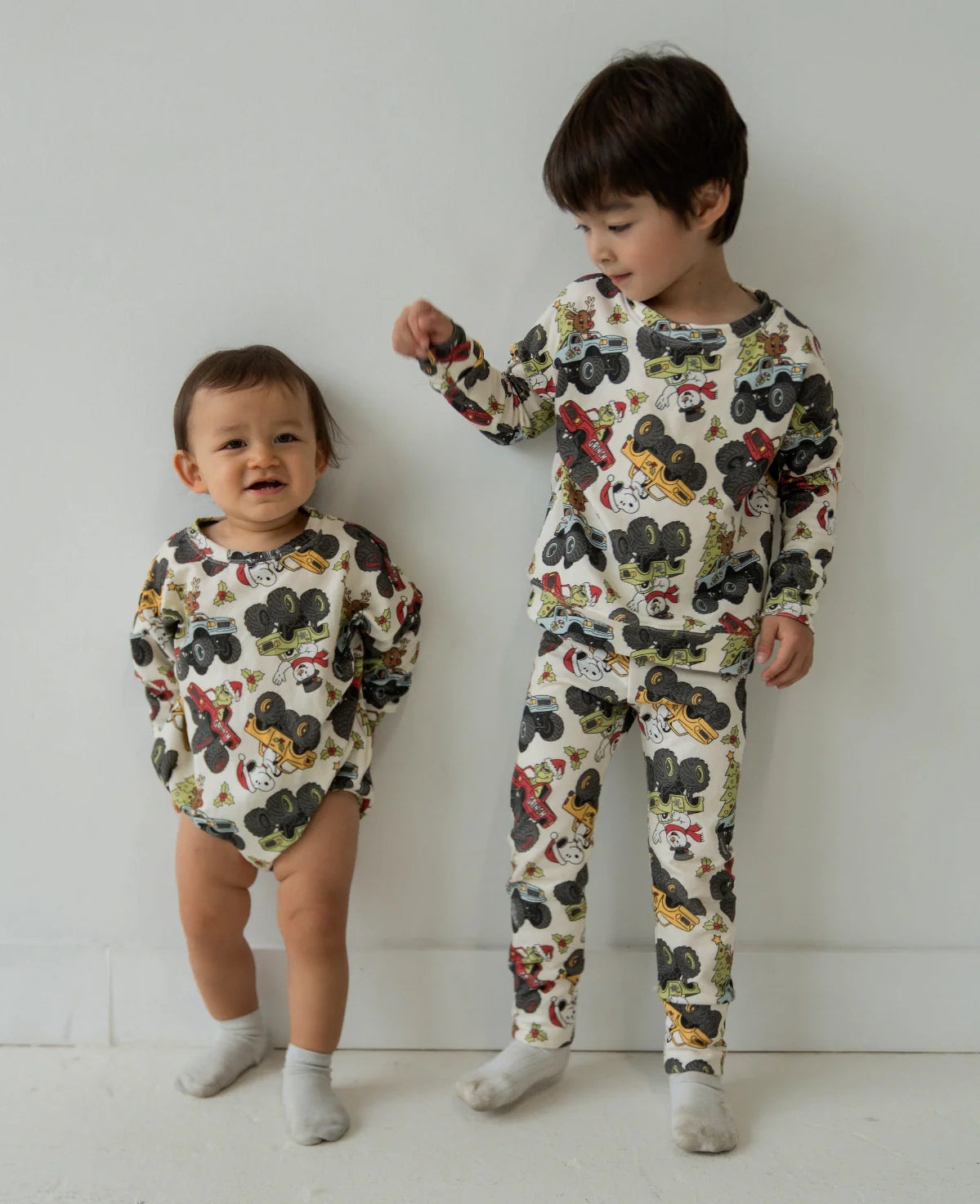 Christmas Monster Trucks - Crewneck