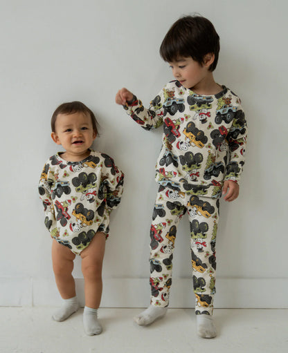 Christmas Monster Trucks - Crewneck