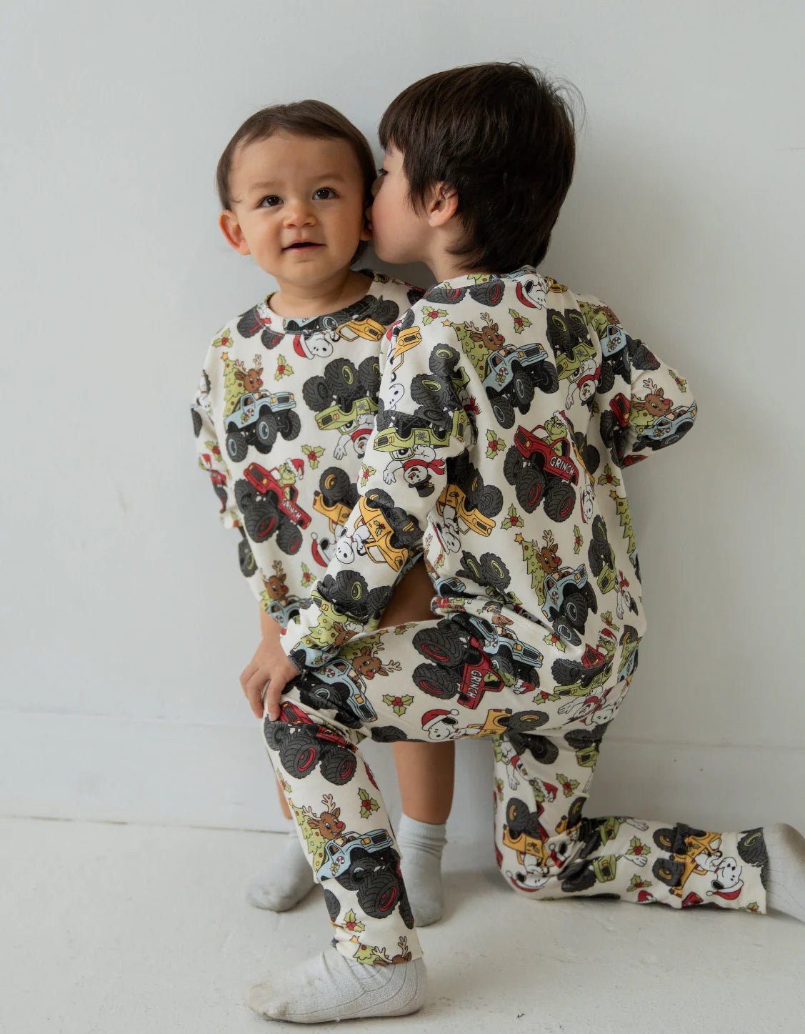 Christmas Monster Trucks - Crewneck