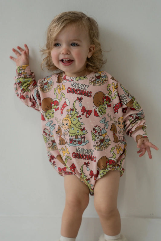 Pink Mean One - Romper