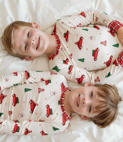 Red Holly Jolly Cruisers Two Piece Set