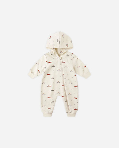 Hooded Jumpsuit || Cars