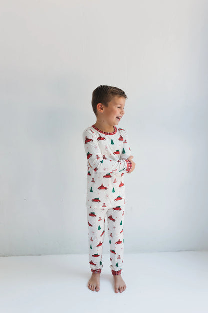 Red Holly Jolly Cruisers Two Piece Set