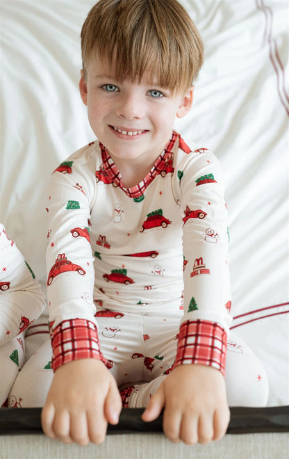 Red Holly Jolly Cruisers Two Piece Set