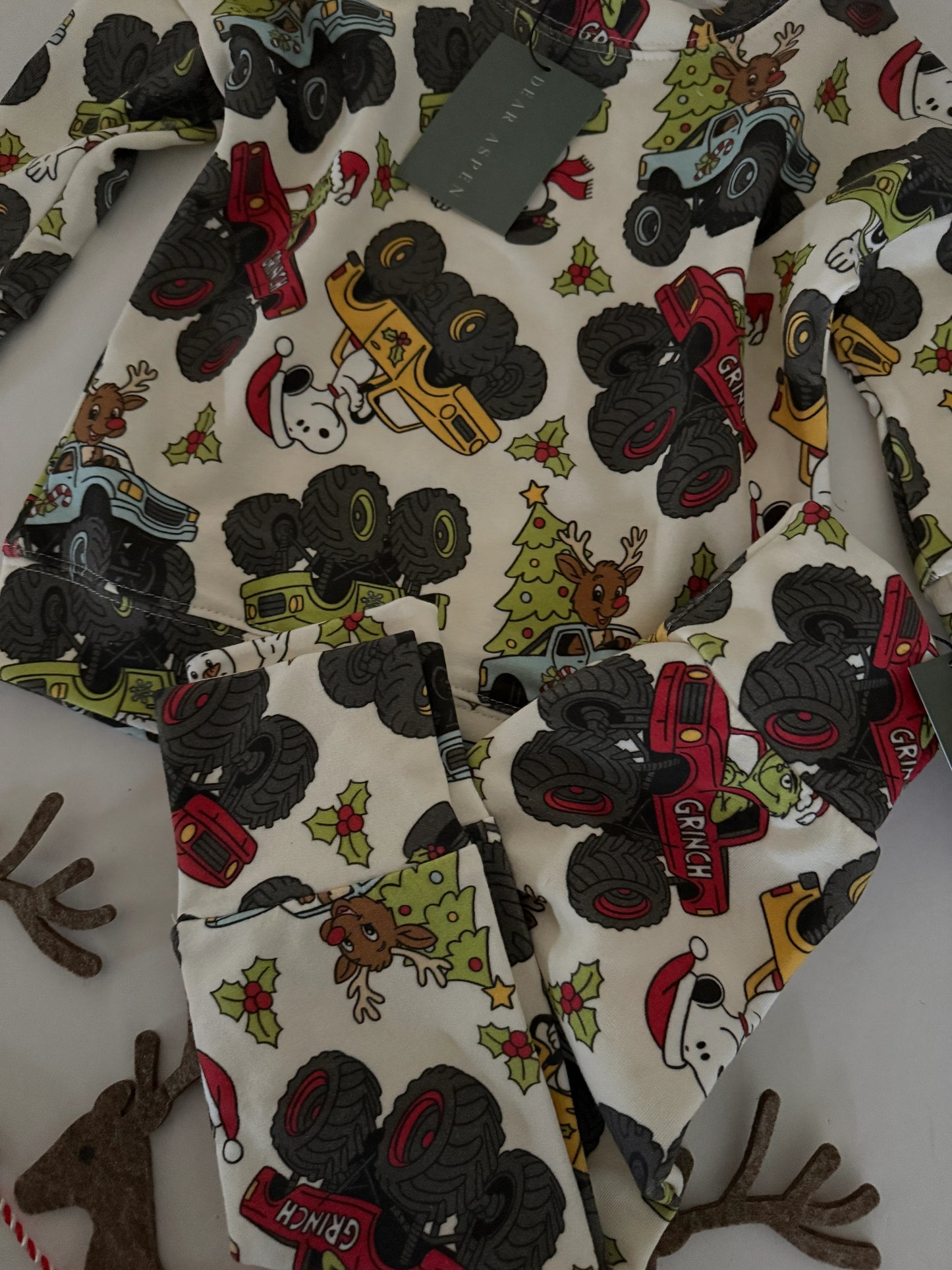 Christmas Monster Trucks - Crewneck