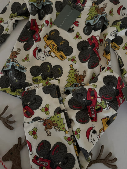 Christmas Monster Trucks - Crewneck