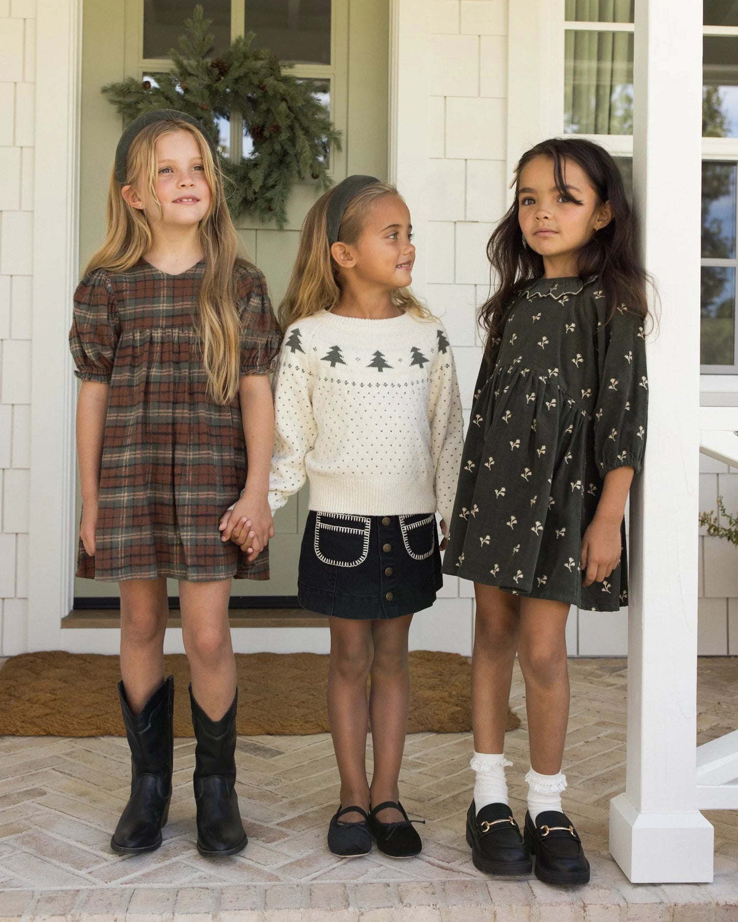 Fair Isle Sweater || Trees