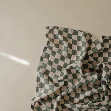 Organic Cotton Muslin Swaddle Blanket