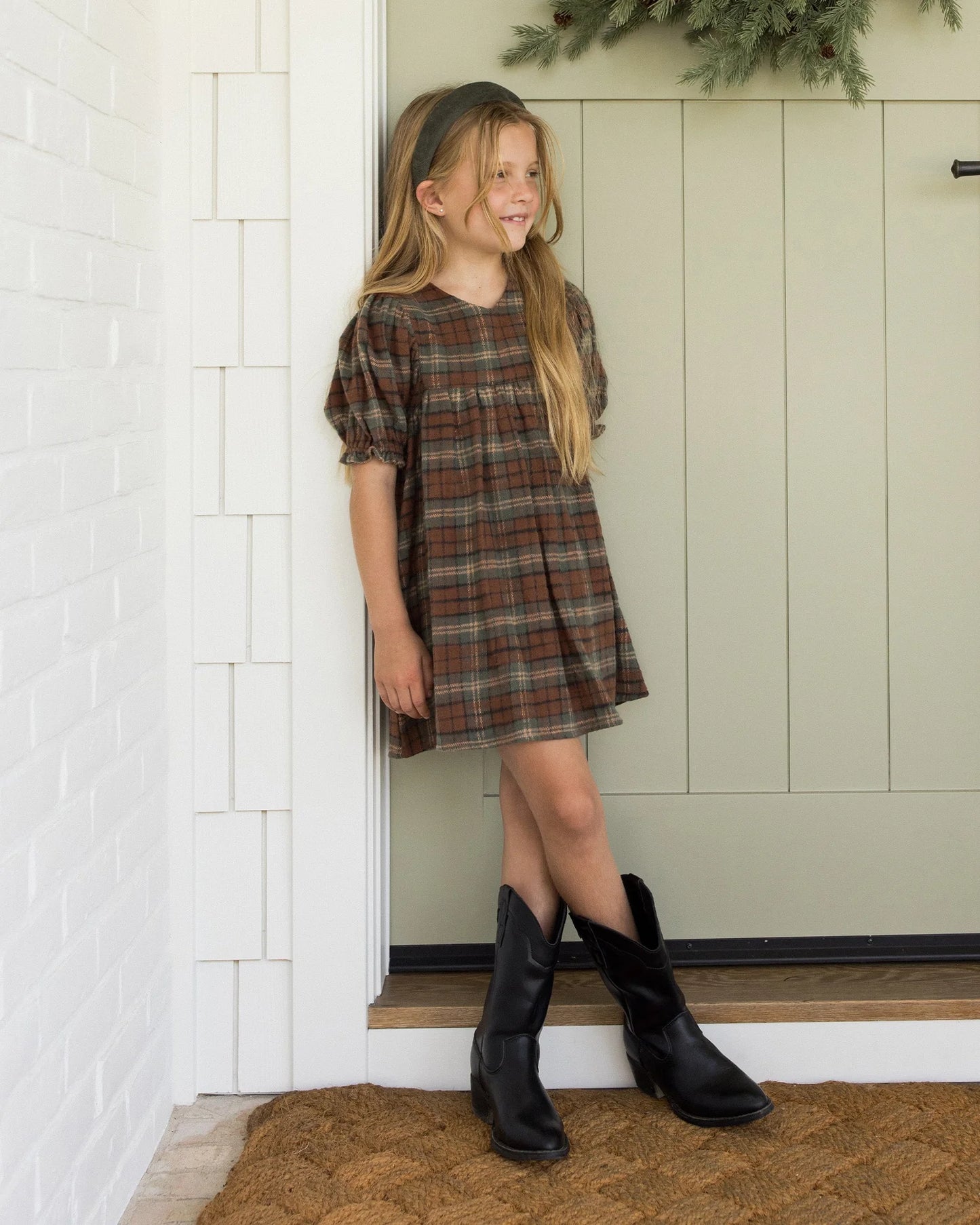 Jolene Dress || Holiday Plaid
