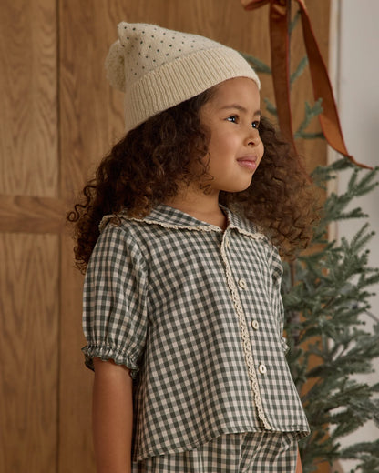 Beanie || Evergreen Speckle