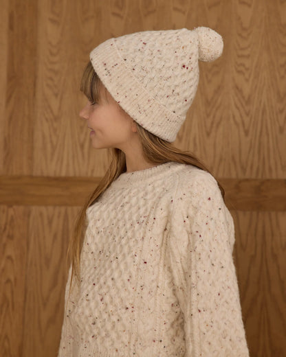 Beanie || Natural Speckled