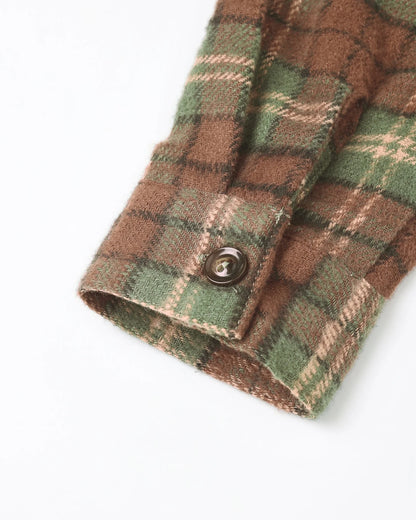 Pocketed Flannel Shirt || Holiday Plaid