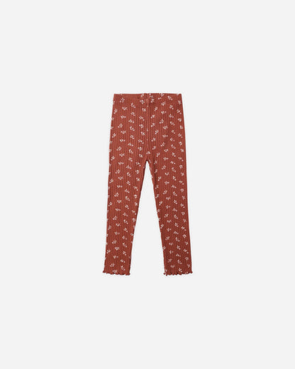 Ribbed Long Sleeve Top + Legging Set|| Ruby Ditsy