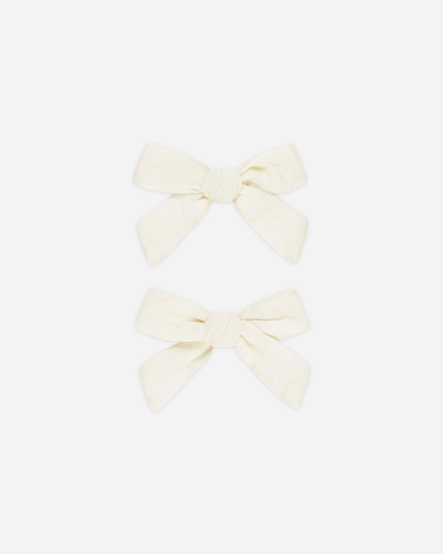 Bows, Set Of 2 || Ivory