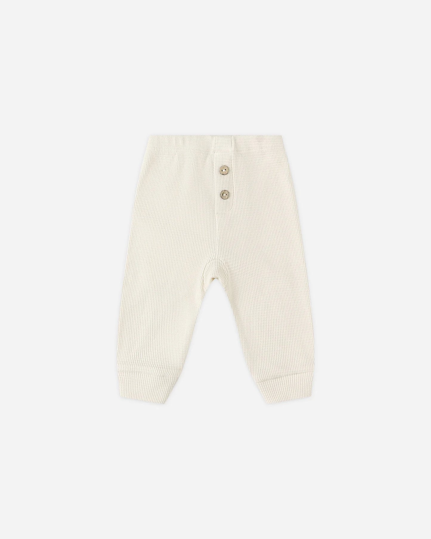 Henley Knit Top + Legging Set || Natural