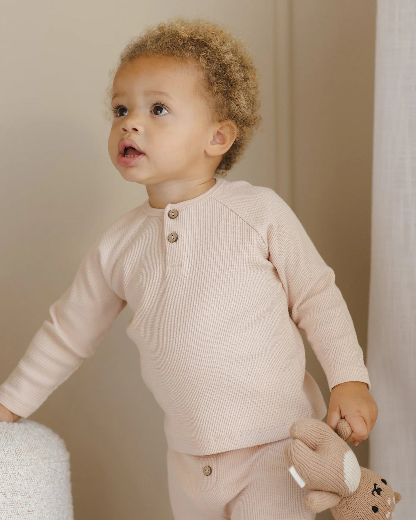 Henley Knit Top + Legging Set || Antique