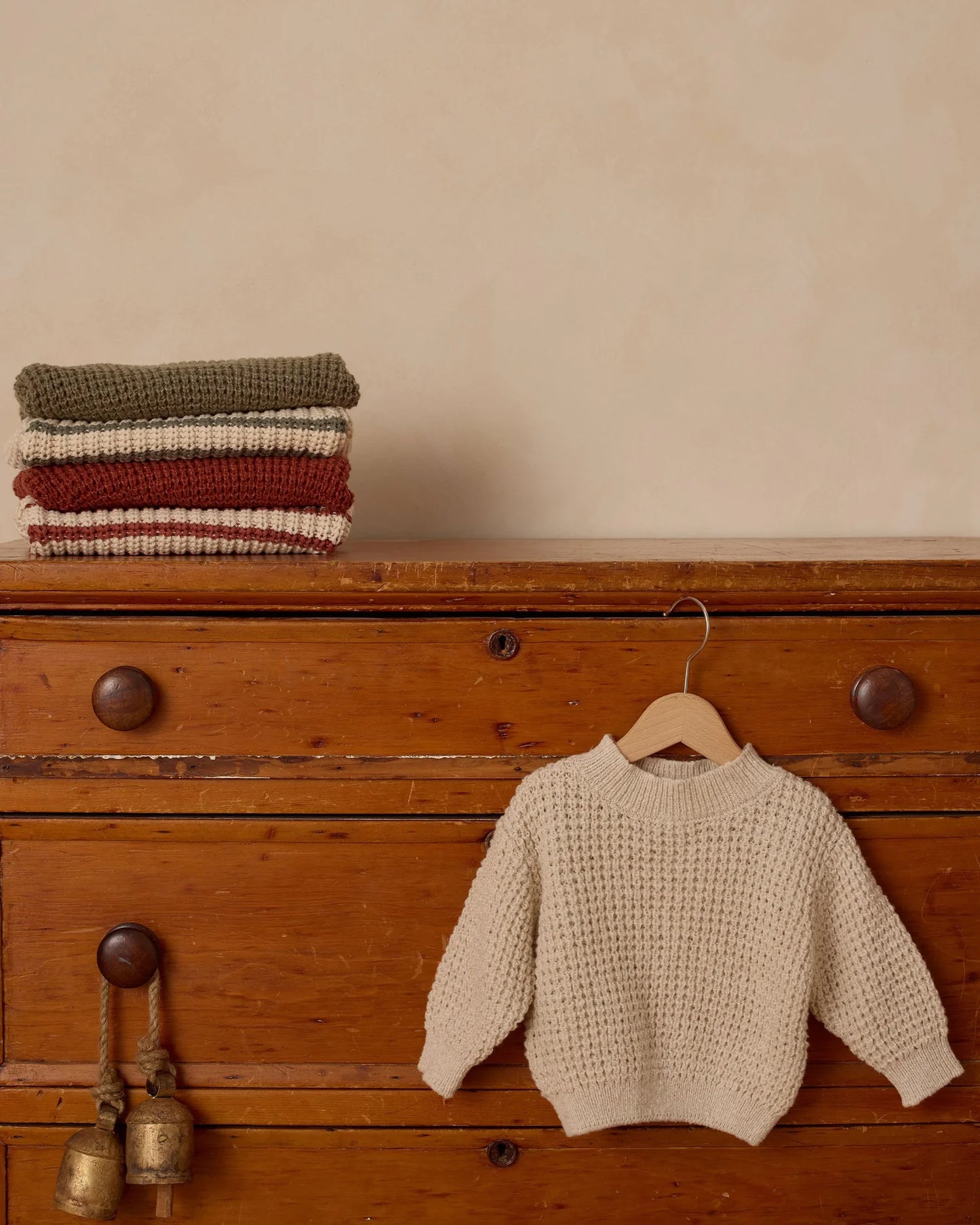 Chunky Knit Sweater + Pant Set || Natural