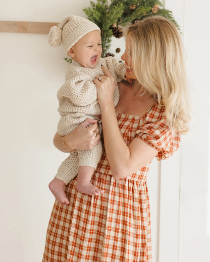 Chunky Knit Sweater + Pant Set || Natural