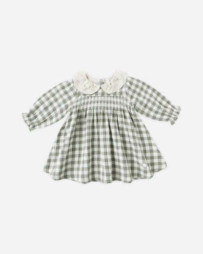 Callie Dress || Forest Check