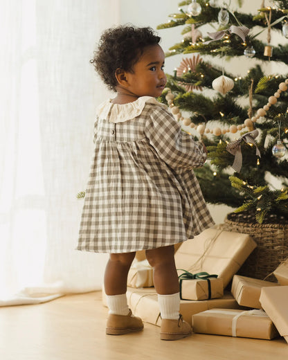 Callie Dress || Forest Check