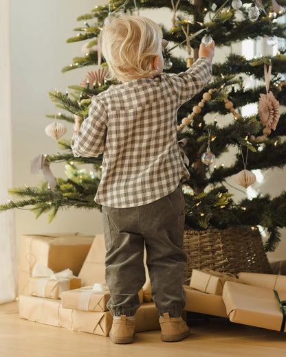 Milo Shirt || Forest Check