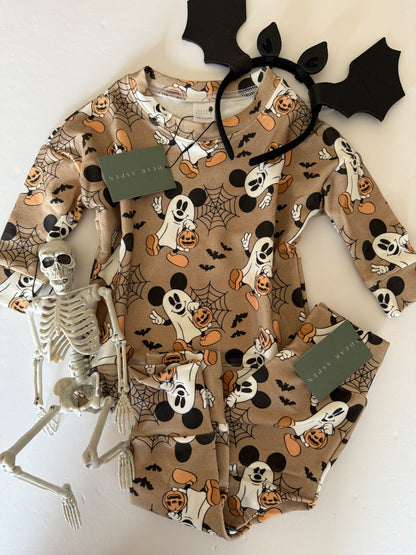 Ghost Mouse Crewneck + Legging Set