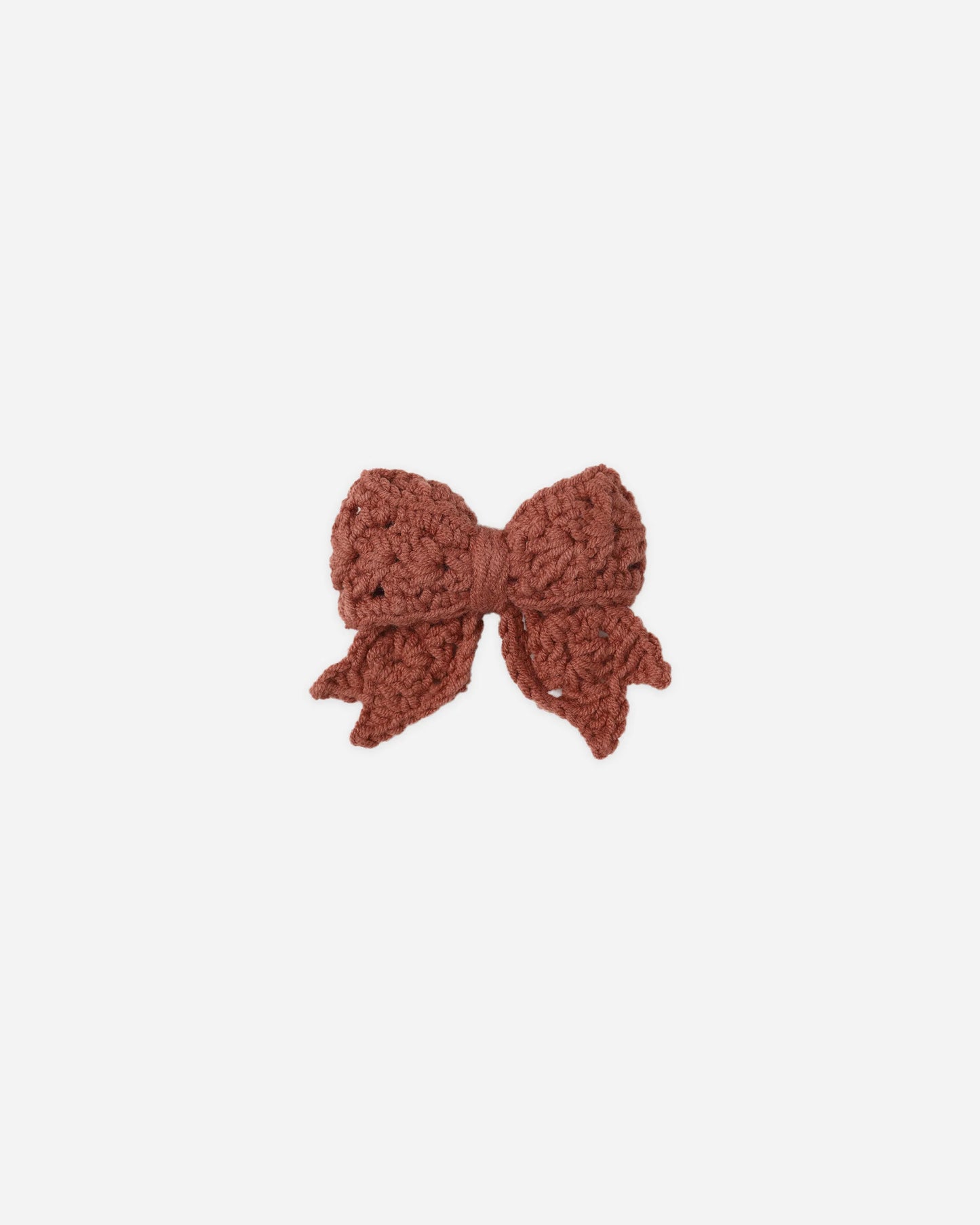 Crochet Bow || Cranberry