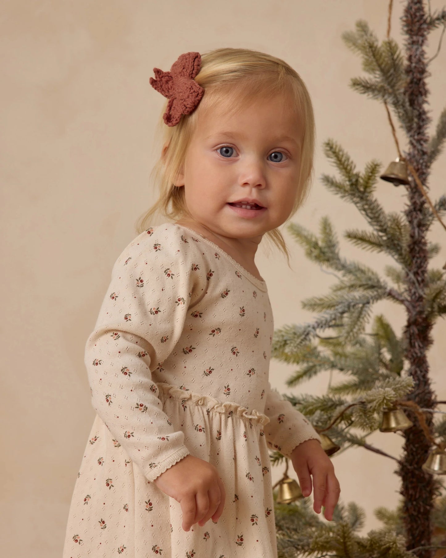 Crochet Bow || Cranberry