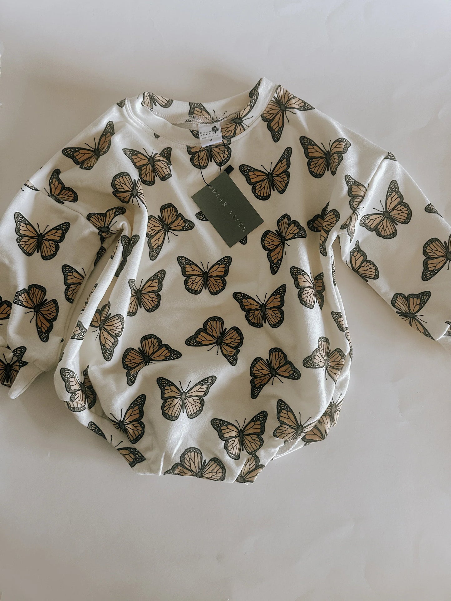 Butterflies Bubble Romper