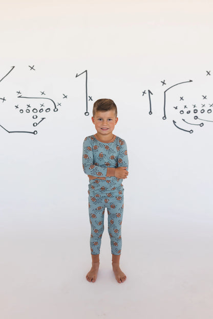 Green Football Two Piece Set