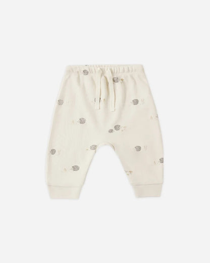 Long Sleeve Tee + Drawstring Pant | Hedgehog