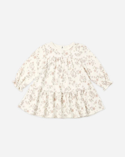 Tiered Jersey Dress | Floral Vine