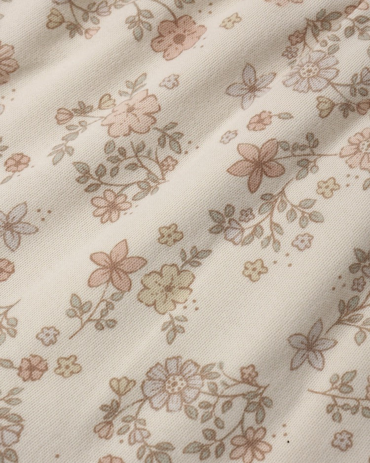 Tiered Jersey Dress | Floral Vine