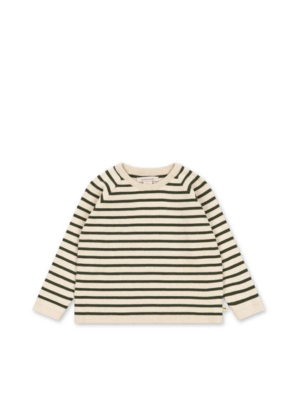 Buma Knit Sweater | Stripe Verti