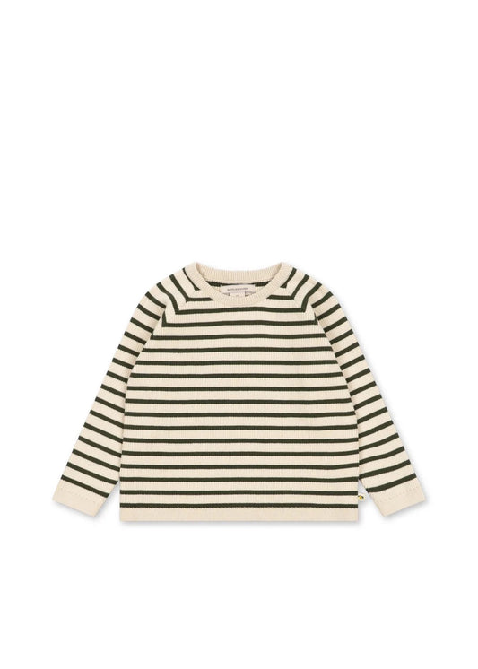 Buma Knit Sweater | Stripe Verti