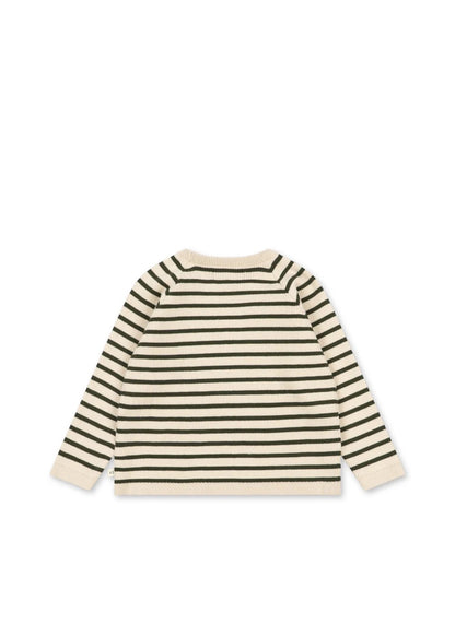 Buma Knit Sweater | Stripe Verti